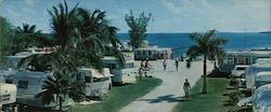 Ocean Cove Trailer Port Tavernier, FL Large Format Postcard Large Format Postcard Large Format Postcard