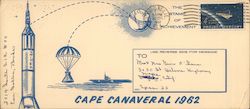 Cape Canaveral 1962 Large Format Postcard