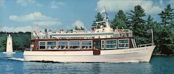 Motor Vessel Mt. Sunapee II Large Format Postcard