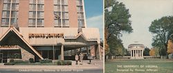 Howard Johnson's Motor Lodge & Restaurant Charlottesville, VA Large Format Postcard Large Format Postcard Large Format Postcard