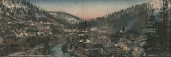 Panorama View Large Format Postcard