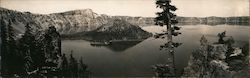 Crater Lake Large Format Postcard