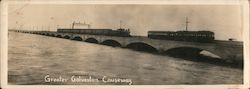 Greater Galveston Causeway Texas Large Format Postcard Large Format Postcard Large Format Postcard