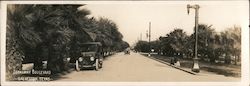 Broadway Boulevard Galveston, TX Large Format Postcard Large Format Postcard Large Format Postcard