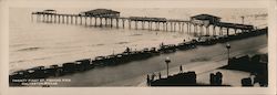 21st Street Fishing Pier Large Format Postcard