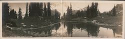 Mt. Tacoma from Indian's Hunting Ground Large Format Postcard
