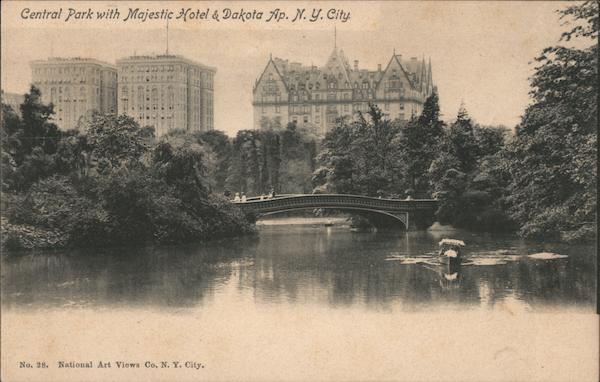 Central Park, Majestic Hotel & Dakota Apartments New York City