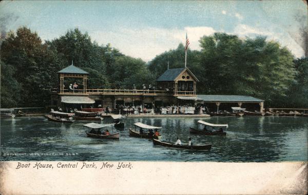 Boat House, Central Park New York