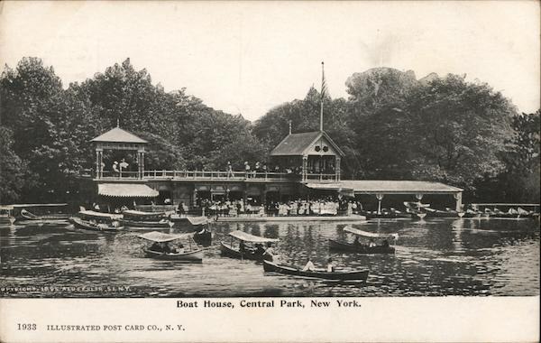 Boat House, Central Park New York City