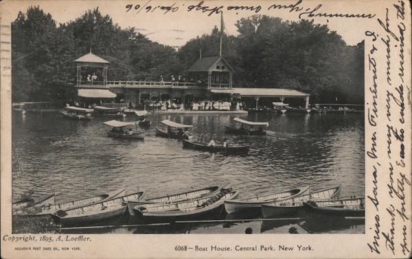 Boat House, Central Park New York