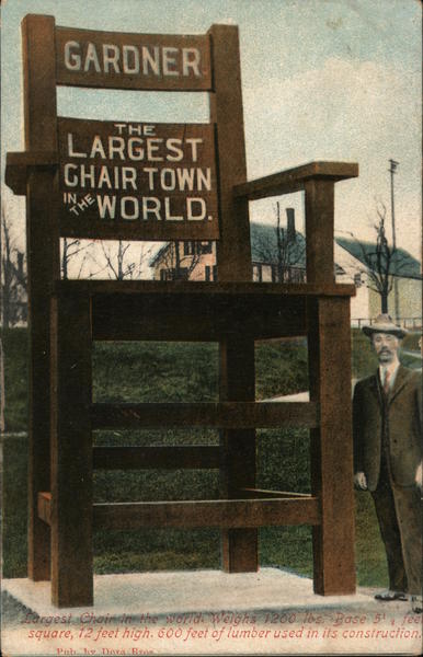 Gardner - The Largest Chair Town in the World Massachusetts