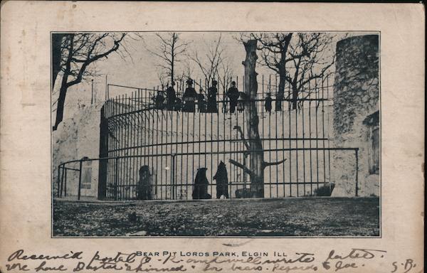 Bear Pit Lords Park Elgin Illinois