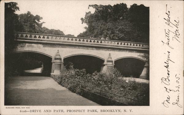 Drive and Path, Prospect Park Brooklyn New York