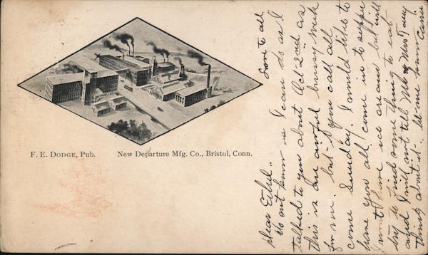 New Departure Mfg. Co. Bristol Connecticut