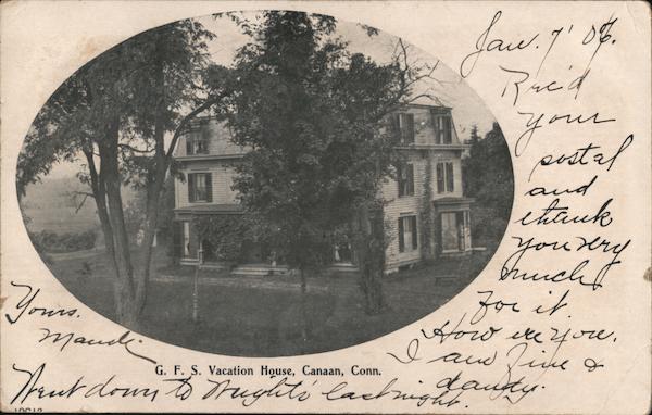 G.F.S. Vacation House Canaan Connecticut