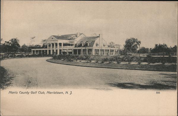Morris County Golf Club Morristown New Jersey