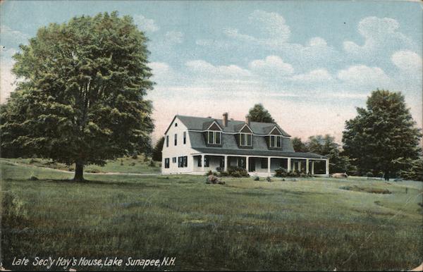 Late Secretary Hay's House Sunapee New Hampshire
