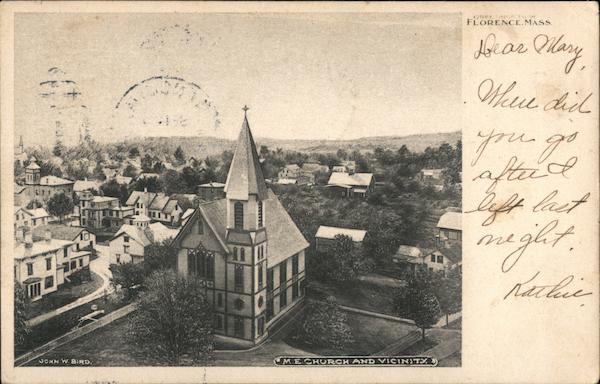 M.E. Church & Vicinity Florence Massachusetts