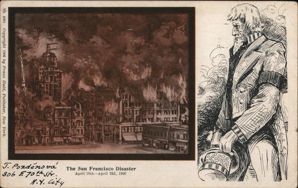 Uncle Sam The San Francisco Disaster April 18-April 22,1906 California