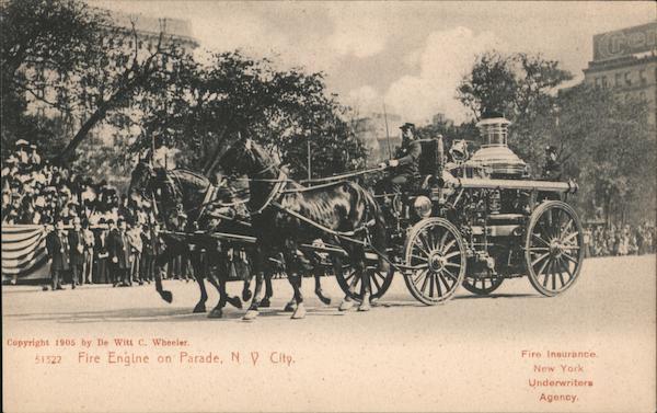 Fire Engine on Parade New York