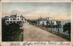 The Sea Wall Postcard