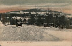 Mondanock Mountain In Winter Postcard