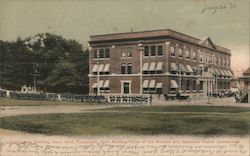 Conference Building, Navy Yard - Meeting Place of the Russian and Japanese Peace Commission Portsmouth, NH Postcard Postcard Postcard