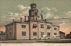 General Office Building at Navy Yard Postcard