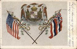 Royal Hawaiian Coat of Arms Postcard