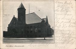 Post Office Rockford, IL Postcard Postcard Postcard