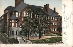 High School Yonkers, NY Postcard Postcard Postcard