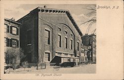 Plymouth Church Postcard