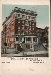Hotel Jackson - On the Beach Postcard