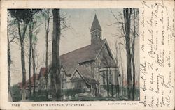 Christ's Church, Long Island Postcard