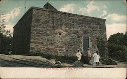 The Block House, Central Park Postcard