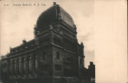 Temple Beth-El New York, NY Postcard Postcard Postcard