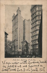 Park Row Building New York City, NY Postcard Postcard Postcard