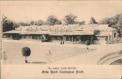 Lion House, New York Zoological Park Bronx, NY Postcard Postcard Postcard