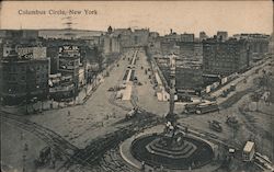 Columbus Circle Postcard