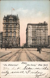Hotels the Netherland and The Savoy New York, NY Postcard Postcard Postcard