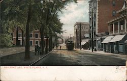 Railroad Ave Postcard