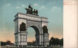 Memorial Arch Brooklyn, NY Postcard Postcard Postcard