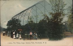 The Flying Cage, Seneca Park Rochester, NY Postcard Postcard Postcard