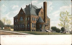 12563 - “High School” Postcard