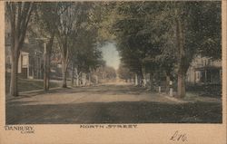 North Street Danbury, CT Postcard Postcard Postcard