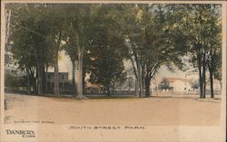 South Street Park Danbury, CT Postcard Postcard Postcard