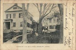 Home of I. W. Stillman Danbury, CT Postcard Postcard Postcard