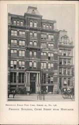 Phoenix Building, Court Street near Montague Postcard