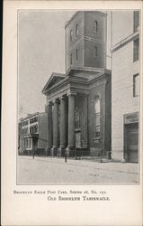 Old Brooklyn Tabernacle New York Postcard Postcard Postcard