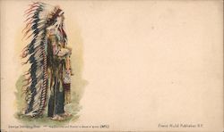 George Standing Bear Postcard